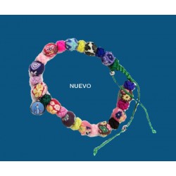 Mod.742 Pulsera colores juvenil V. Milagrosa