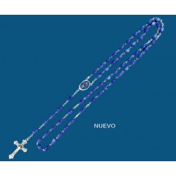 Mod.544 Rosario Ojo de Gato Ovalado V. Milagrosa