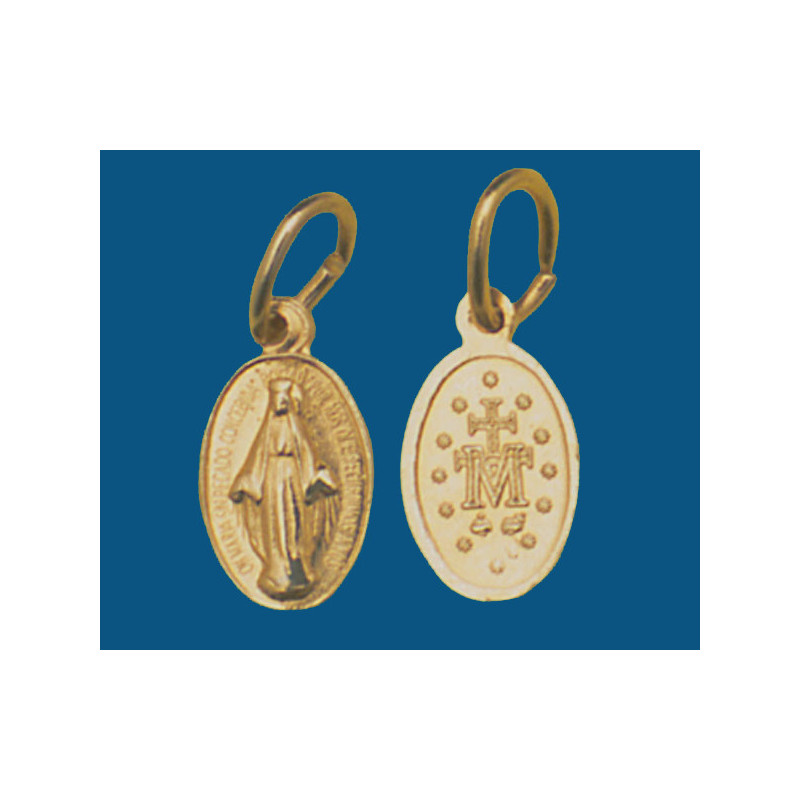 [77777] Medalla pequeña latón con baño de oro. Bolsa 200 uds.(11mm) Mod.21