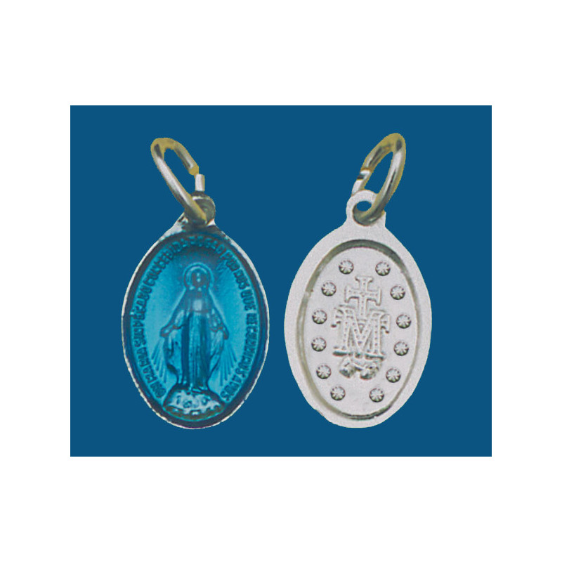 [77777] Medalla pequeña de aluminio en blanco esmaltada a una cara. Bolsa de 200 uds.(15mm) Mod.13