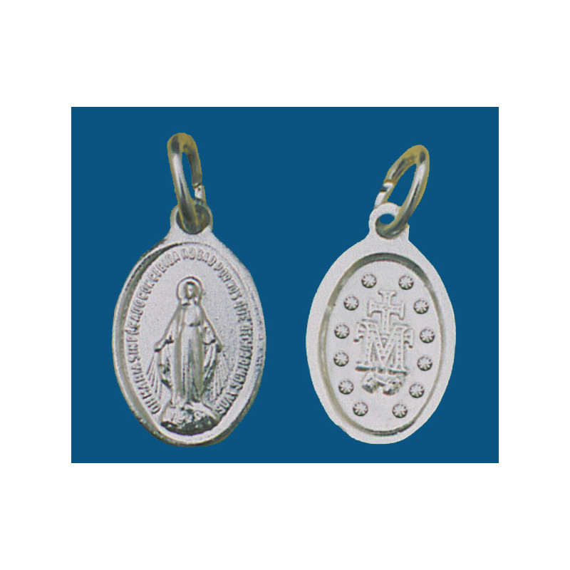 [77777] Medalla pequeña de aluminio en blanco. Bolsa de 200 uds.(15mm) Mod.10