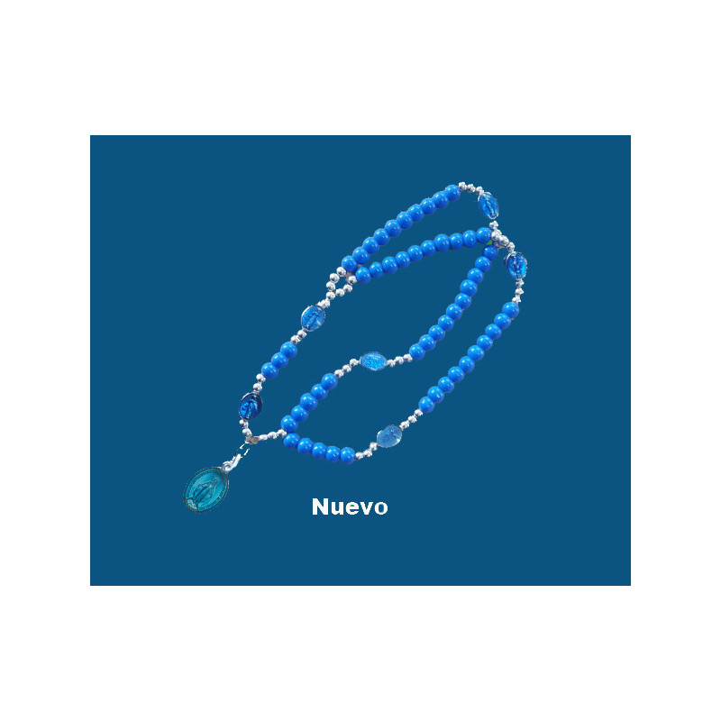 [77777] Mod.755 Pulsera Milagrosa doble con medallas esmaltadas