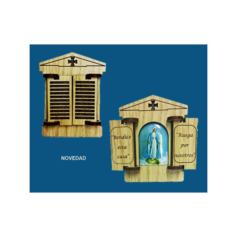 [77777] Mod.750 Ventana con imán V. Milagrosa.(6cmx6cm)