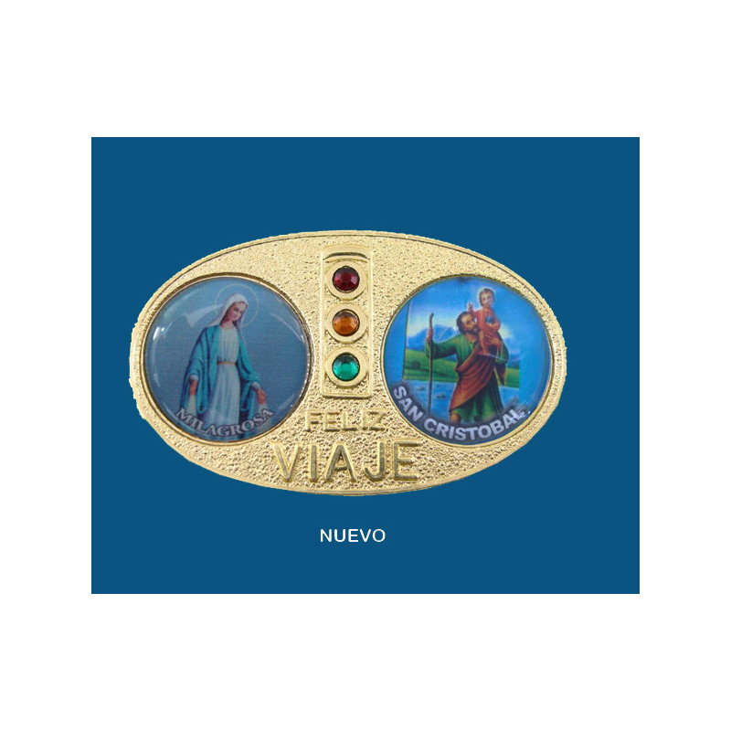 [77777] Mod.744 Placa coche semáforo V. Milagrosa-S. Cristóbal